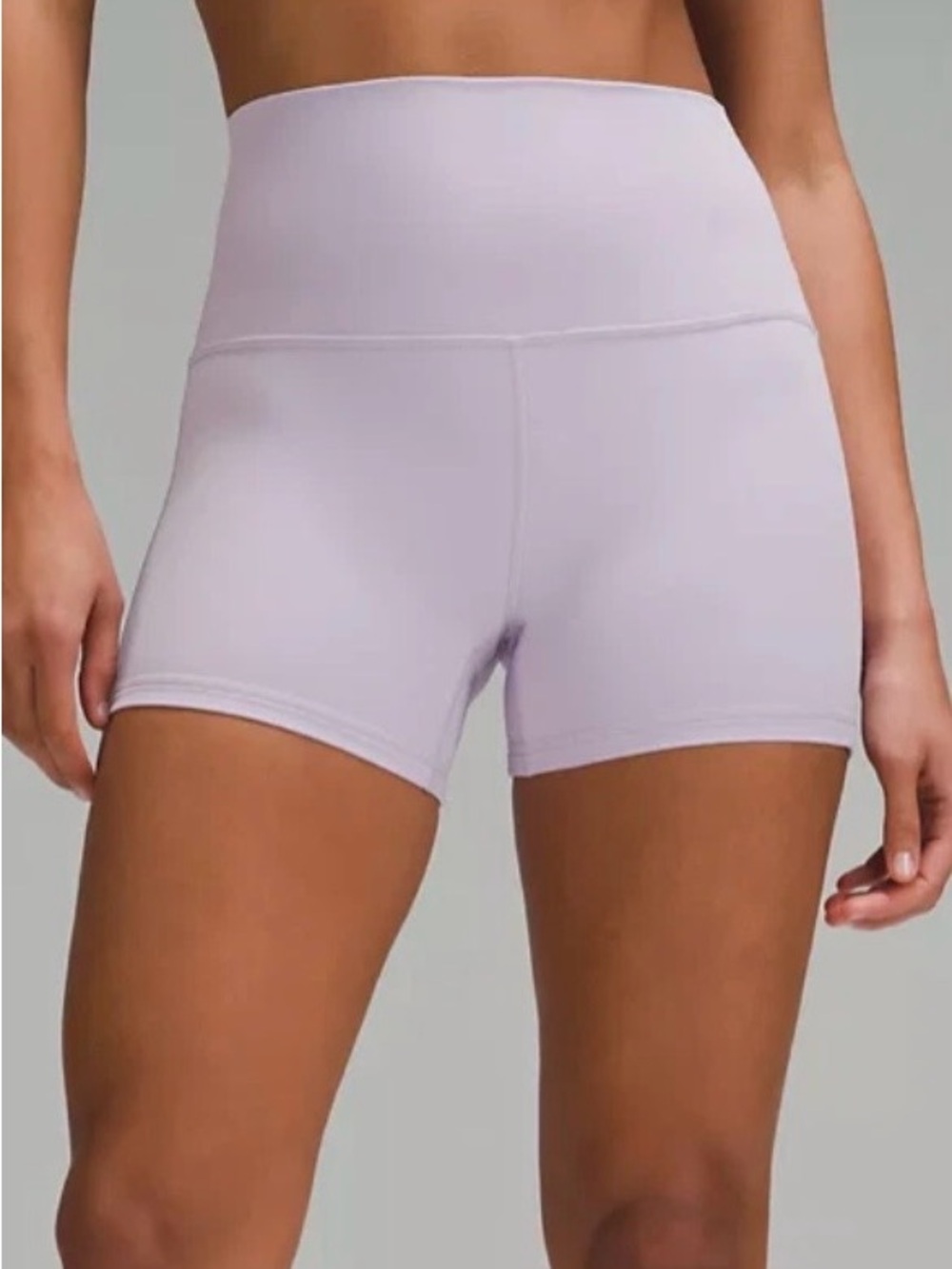 Lululemon Align High-Rise Short 4" size 10 Lilac